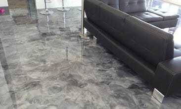 Metallic Epoxy Resin Floor