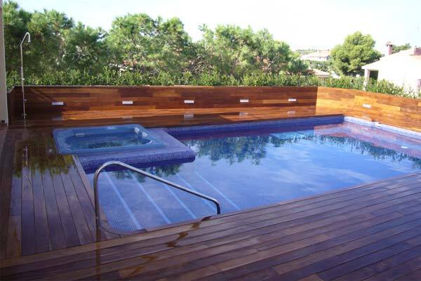 Wood Concrete Flooring