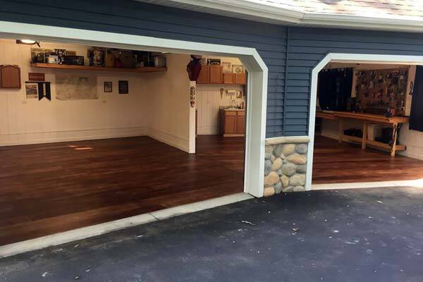 Wood Concrete Flooring